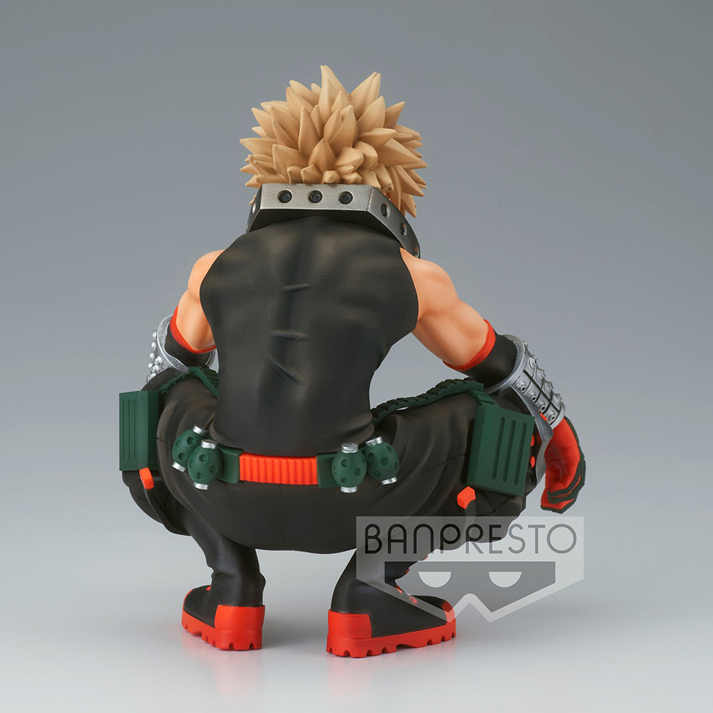 Bakugo Figure from My Hero Academia. Front profile, High quality, Fast Shipping. Back Profile