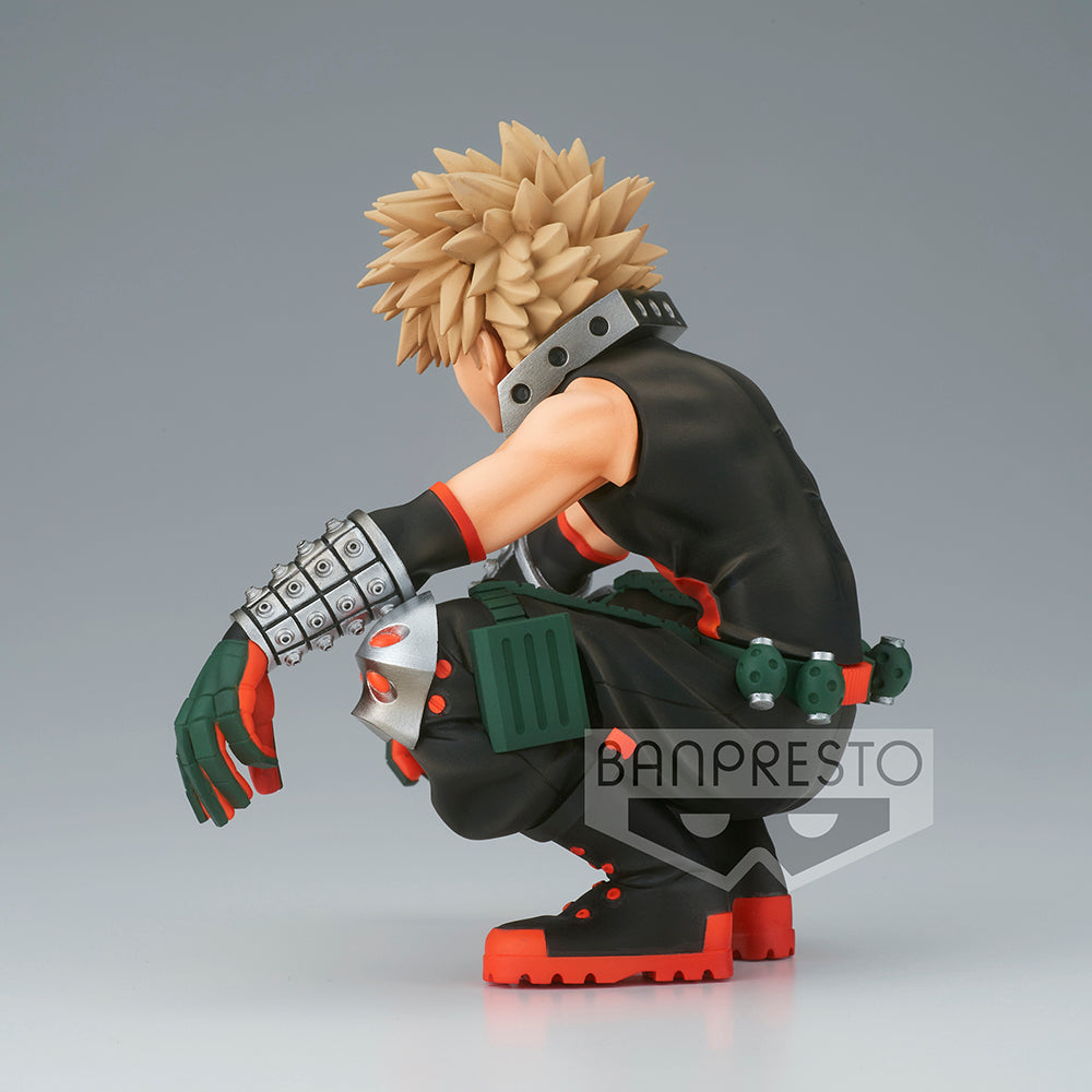 Bakugo Figure from My Hero Academia. Front profile, High quality, Fast Shipping. Side Profile