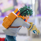 Izuku Midoriya from My Hero Academia. Official Banpresto figure. Right side profile High quality, Fast shipping.