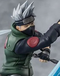 Kakashi Hatake From Naruto. Official Banpresto, High quality, Fast shipping, Front Profile Close-Up