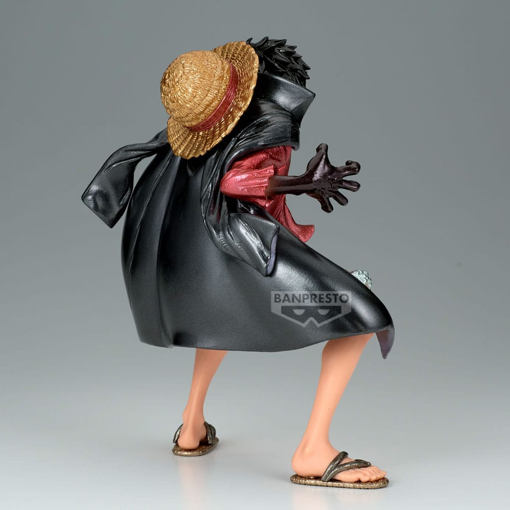 Luffy From One Piece. Official Banpresto Figure, High quality, Fast shipping. Haki Back profile.