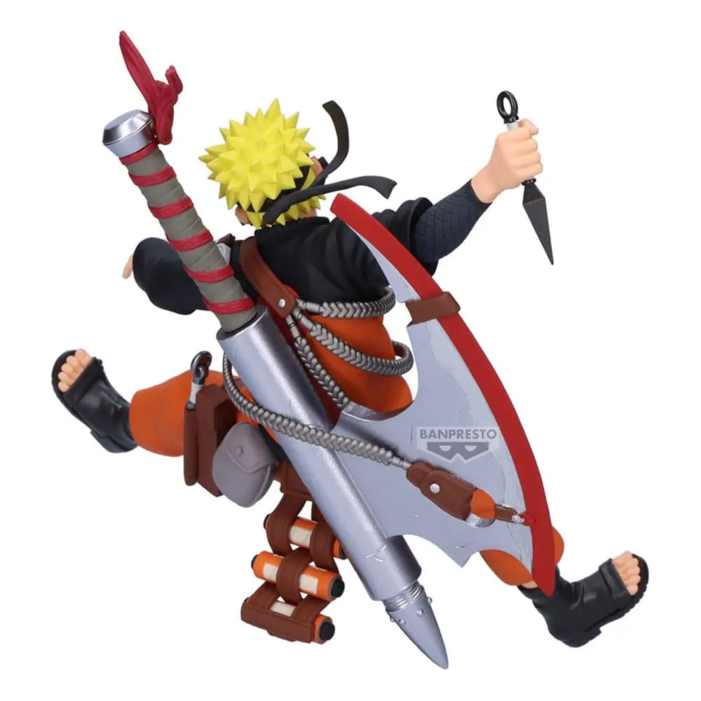 Naruto Uzumaki From Naruto. Official Banpresto, High quality, Fast shipping, Back Profile 