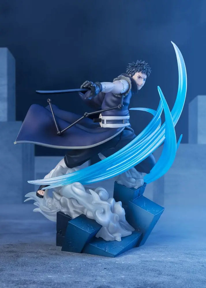 Obito Uchiha From Naruto. Official Banpresto, High quality, Fast shipping, Front Blue Profile