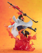 Sabo From One Piece with fire, High quality, Fast shipping. Official Banpresto back profile